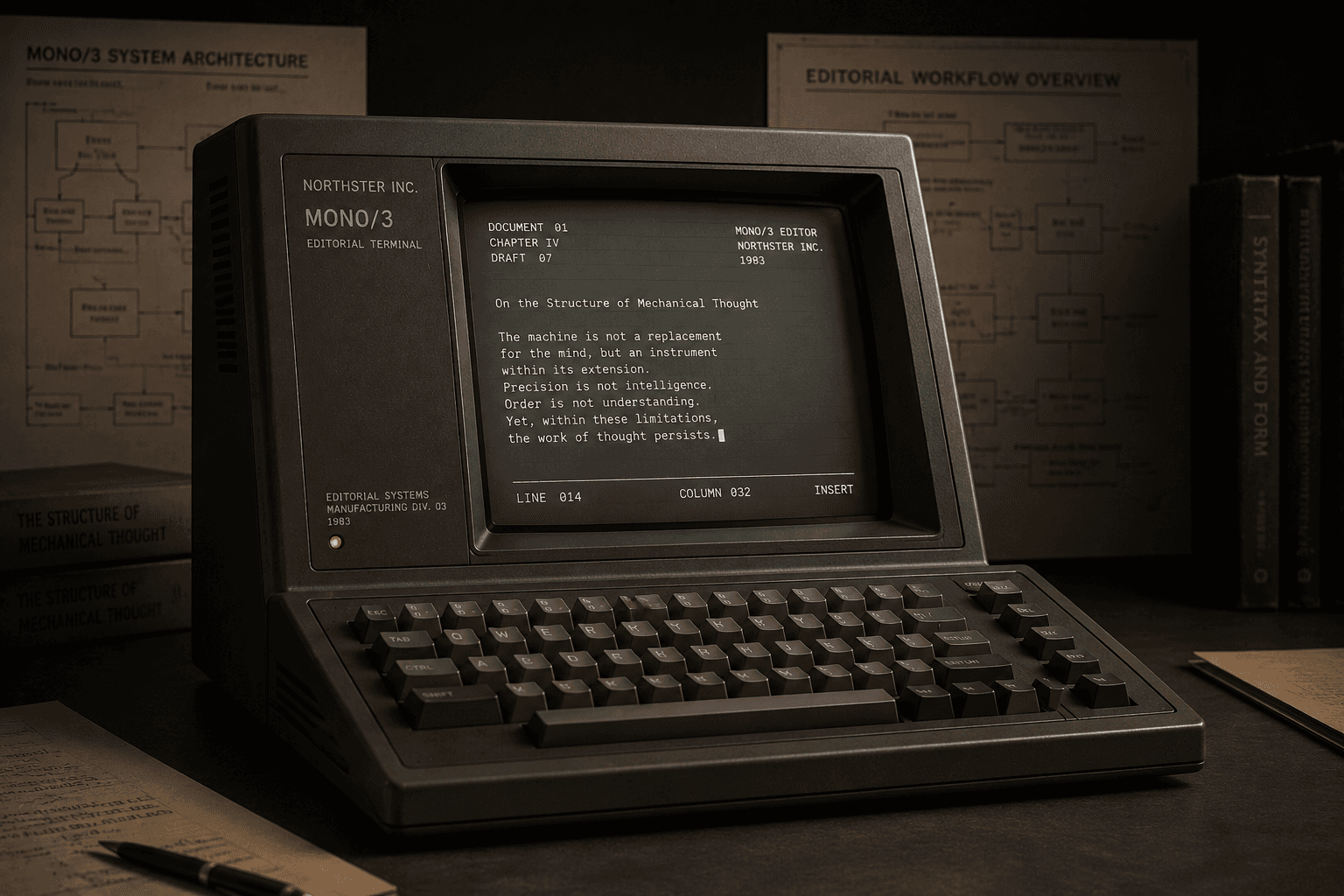 MONO/3 — Editorial Terminal